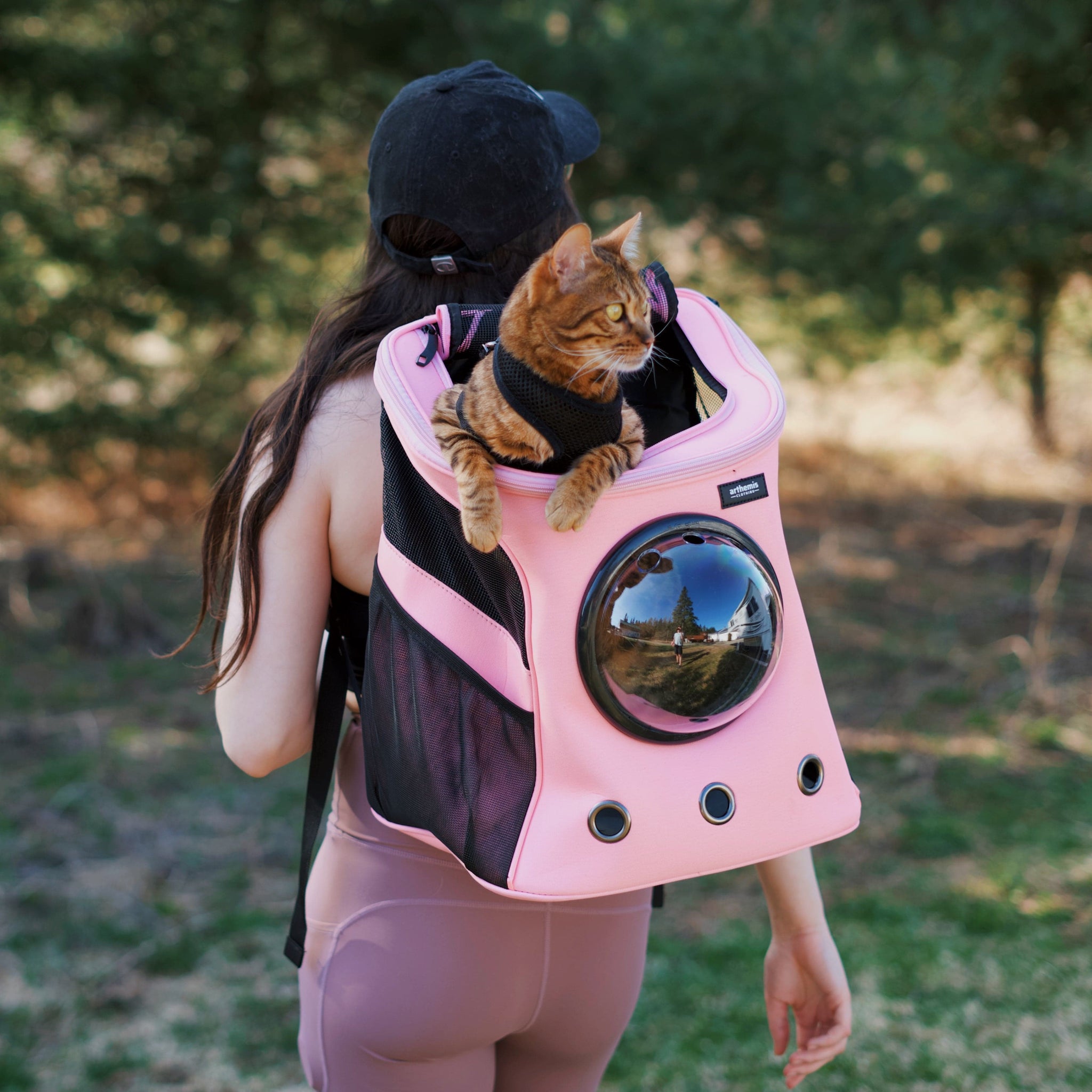 ActivPaw Large Pet Backpack Cat Carrier Adventure Backpack arthemisclothing